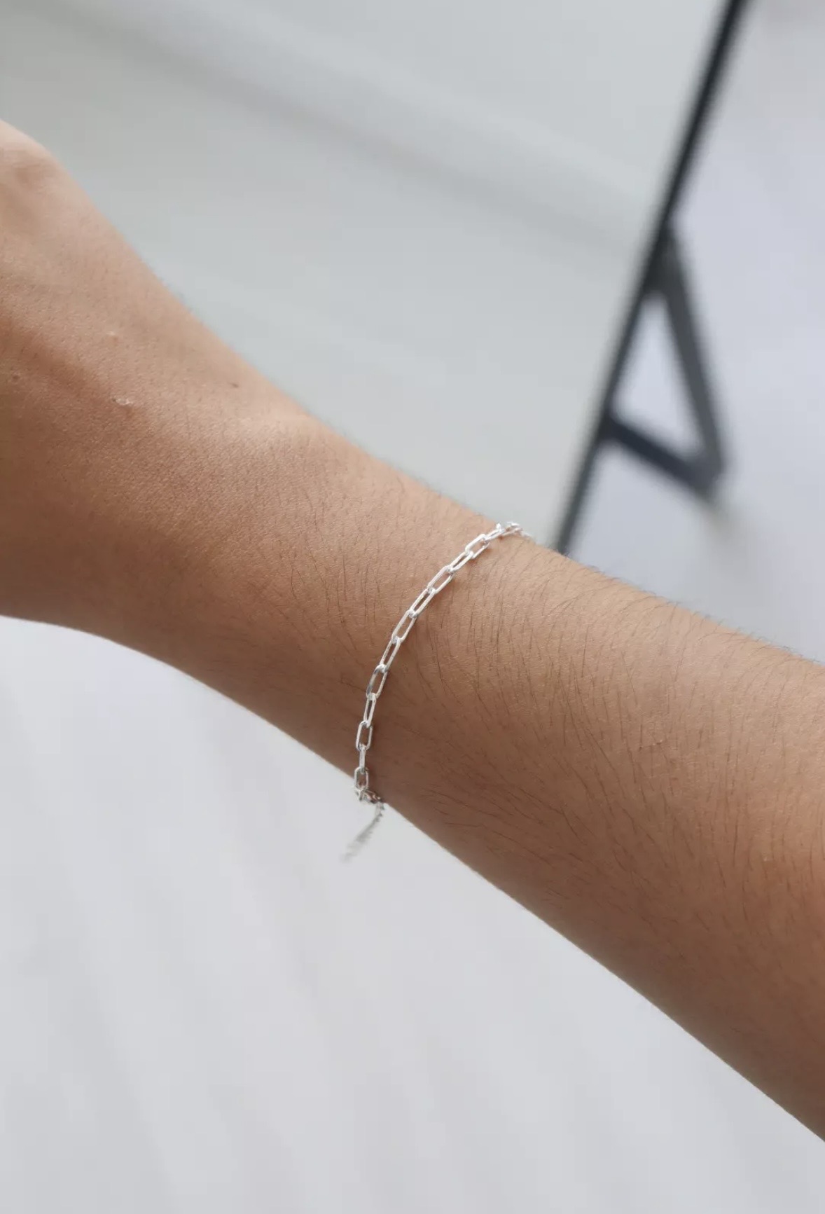 Pulseira Grumet — foto na modelo