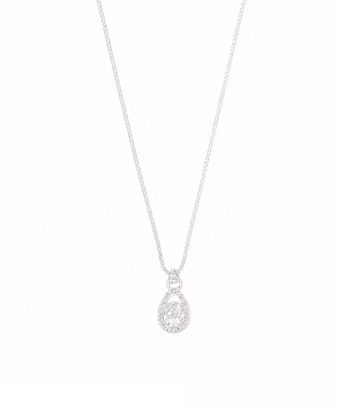 Colar Gota + Cristal — foto do produto